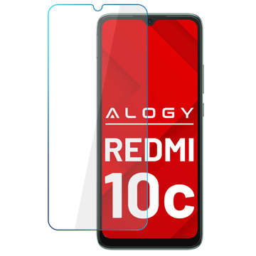 Захисне скло для екрану Xiaomi Redmi 10c загартоване 9H Alogy