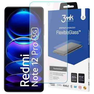 Захисне скло для Redmi Note 12 Pro/Pro - 3mk FlexibleGlass™