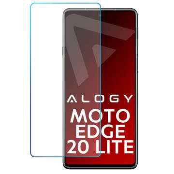 Захисне скло Tempered glass 9H Alogy на екран для Motorola Edge 20 Lite