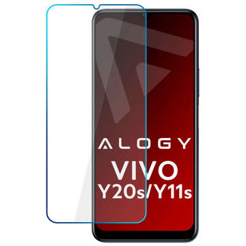 Захисний екран Alogy із загартованого скла 9H для Vivo Y20s / Y11s