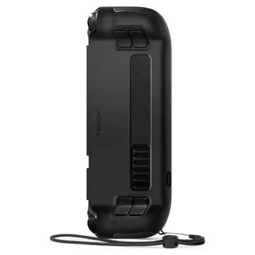 Захисний силіконовий чохол Spigen Rugged Armor для Steam Deck / Oled Matte Black