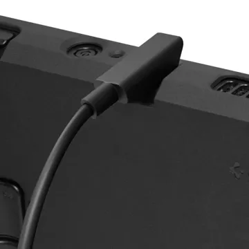 Захисний силіконовий чохол Spigen Rugged Armor для Steam Deck / Oled Matte Black