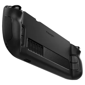 Захисний силіконовий чохол Spigen Rugged Armor для Steam Deck / Oled Matte Black