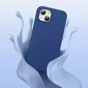 Захисний силіконовий чохол Ugreen, гнучка силіконова накладка для iPhone 13 Blue