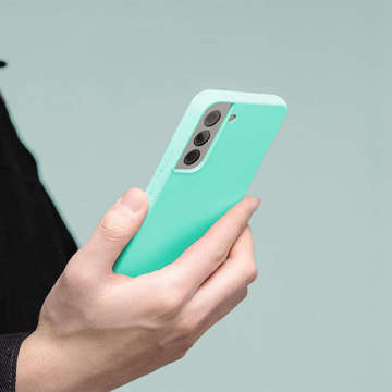 Захисний тонкий м'який чохол Alogy для Samsung Galaxy S22 Plus Turquoise Glass