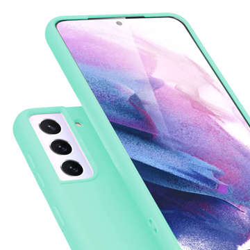 Захисний тонкий м'який чохол Alogy для Samsung Galaxy S22 Plus Turquoise Glass