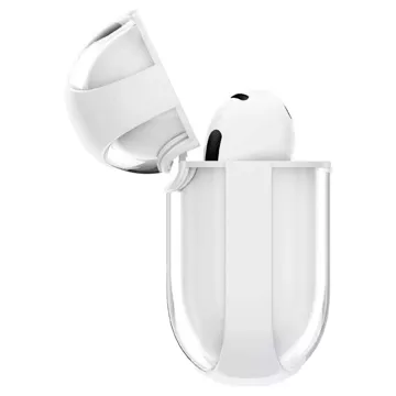 Захисний чохол для Apple Airpods 4 Ultra Hybrid Jet White