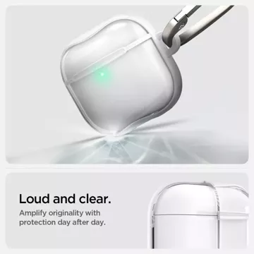 Захисний чохол для Apple Airpods 4 Ultra Hybrid Jet White