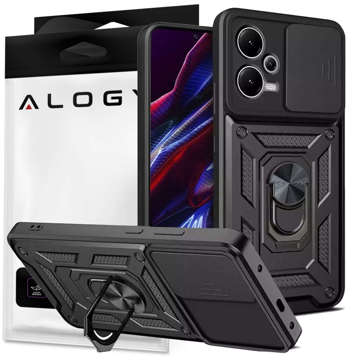 Захисний чохол Alogy Camshield Stand Ring Protective Case with Camera Cover для Xiaomi Redmi Note 12/ Poco X5 5G