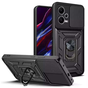 Захисний чохол Alogy Camshield Stand Ring Protective Case with Camera Cover для Xiaomi Redmi Note 12/ Poco X5 5G Glass