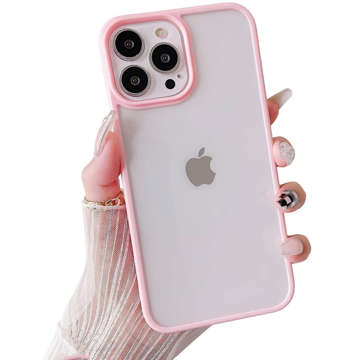 Захисний чохол Alogy Hybrid Candy Case для Apple iPhone 13 Pro рожевий-прозорий