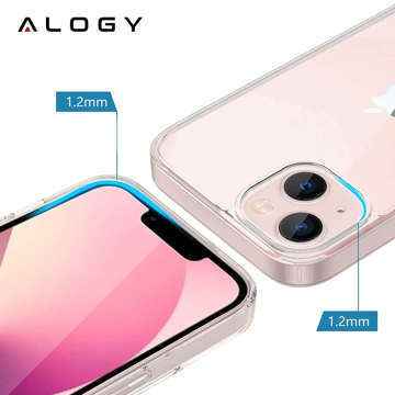 Захисний чохол Alogy Hybrid Case Super Clear для Apple iPhone 13 Clear Glass