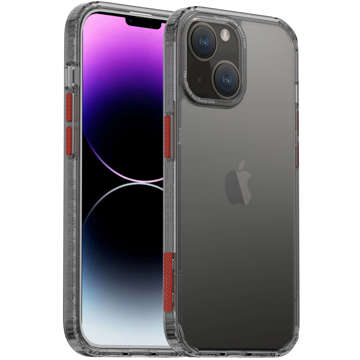 Захисний чохол Alogy Protective Cover для Apple iPhone 14 Black and Clear Glass