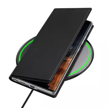 Захисний чохол Dux Ducis Skin Pro для Samsung Galaxy S23 Ultra Flip Card Wallet Stand Black