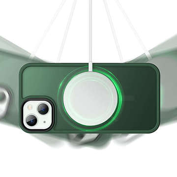 Захисний чохол MagMat для MagSafe для Apple iPhone 13 Matte Green