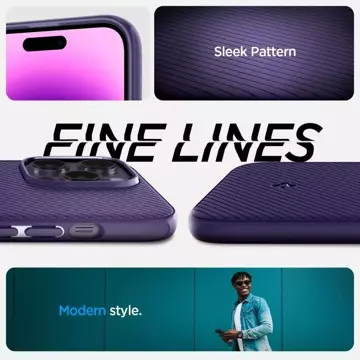 Захисний чохол Spigen Mag Armor для iPhone 14 Pro Max Deep Purple