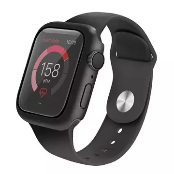 Захисний чохол UNIQ Nautic для Apple Watch Series 4/5/6/SE 40 мм чорний/чорний