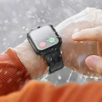 Захисний чохол UNIQ Nautic для Apple Watch Series 4/5/6/SE 40 мм чорний/чорний