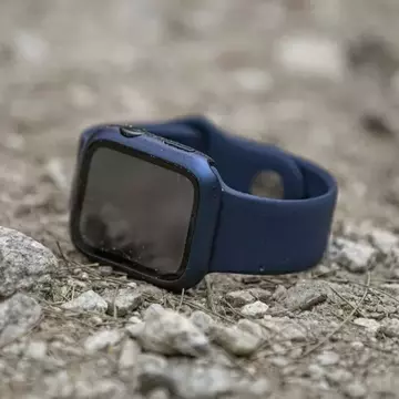 Захисний чохол UNIQ Nautic для Apple Watch Series 4/5/6/SE 40 мм чорний/чорний