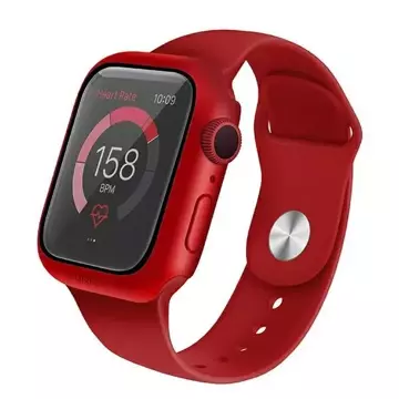 Захисний чохол UNIQ Nautic для Apple Watch Series 4/5/6/SE 44mm red/red