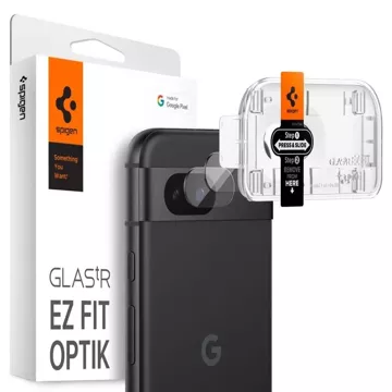 Захист камери із загартованого скла Spigen Optik.TR "EZ FIT" Camera Protector 2 шт. для Google Pixel 8A Clear