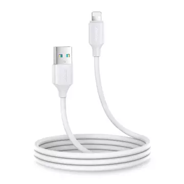 Кабель для зарядки / даних Joyroom USB - Lightning 2.4A 1m білий (S-UL012A9)