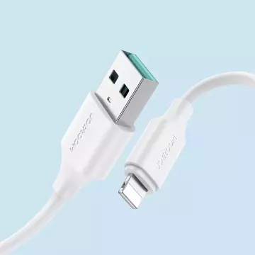 Кабель для зарядки / даних Joyroom USB - Lightning 2.4A 1m білий (S-UL012A9)