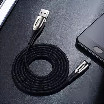 Кабель для швидкої зарядки Joyroom Sharp Series USB-A - USB-C 3A 3м чорний (S-M411)