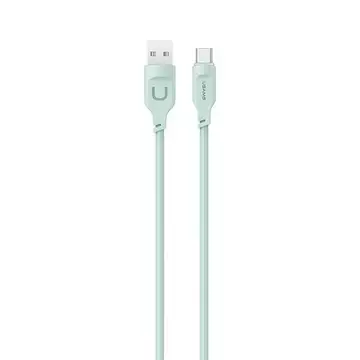 Кабель для швидкої зарядки USMAS USB-C PD 1,2 м, зелений