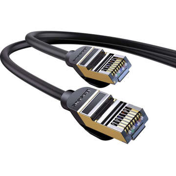 Кабель мережевий Baseus Speed ​​​​Seven RJ45 10Gbps 30m чорний (WKJS011001)