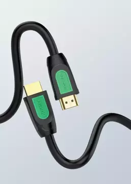 Кабель 2м UGREEN HDMI 2.0 19 pin 4K 60Hz 30AWG чорний (10129)