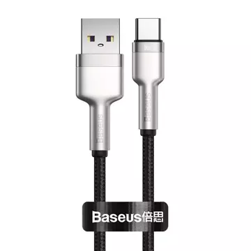 Кабель Baseus Cafule USB-USB-C, 66 Вт, 0,25 м (чорний)