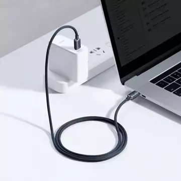 Кабель Baseus Crystal Shine Series Кабель USB для швидкої зарядки та передачі даних USB Type C - USB Type C 100W 1.2m black (CAJY000601)