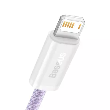 Кабель Baseus Dynamic USB to Lightning, 2,4 A, 2 м (фіолетовий)