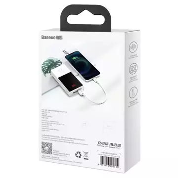 Кабель Baseus Superior USB - Lightning 2.4A 0.25 m White (CALYS-02)