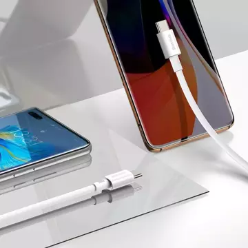 Кабель Baseus Superior USB Type C - кабель USB Type C для швидкої зарядки Швидка зарядка / Подача живлення / FCP 100 Вт 5 A 20 В 1 м чорний (CATYS-B01)