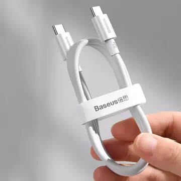 Кабель Baseus Superior USB Type C - кабель USB Type C для швидкої зарядки Швидка зарядка / Подача живлення / FCP 100 Вт 5 A 20 В 1 м чорний (CATYS-B01)