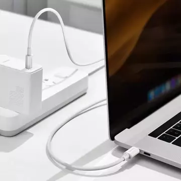 Кабель Baseus Superior USB Type C - USB Type C кабель швидкої зарядки Quick Charge / Power Delivery / FCP 100W 5A 20V 2m білий (CATYS-C02)