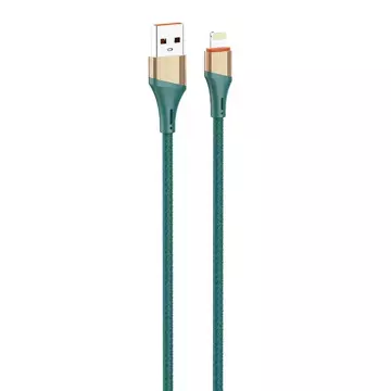 Кабель Lightning LDNIO LS631 30W, 1m Green