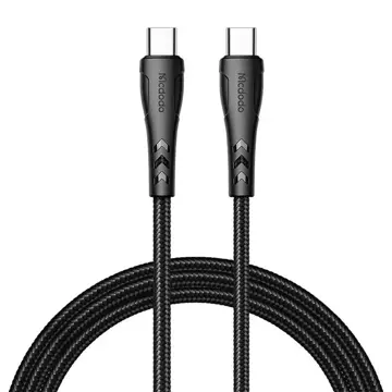 Кабель Mcdodo CA-7641 USB-C – USB-C, PD 60 Вт, 1,2 м (чорний)