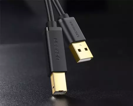 Кабель UGREEN Кабель USB - USB Type B (кабель принтера) 3м чорний (10351)