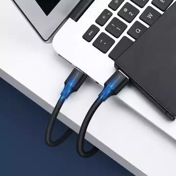 Кабель UGREEN USB 2.0 (штекер) - Кабель USB 2.0 (штекер) 1 м чорний (US128 10309)