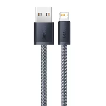 Кабель USB до Lightning Baseus Dynamic Series, 2.4A, 1m (чорний)