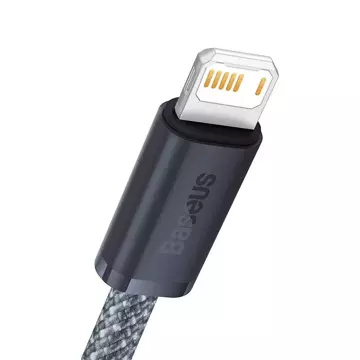 Кабель USB до Lightning Baseus Dynamic Series, 2.4A, 1m (чорний)