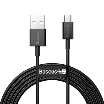 Кабель USB до micro USB Baseus Superior Series, 2A, 2m (чорний)