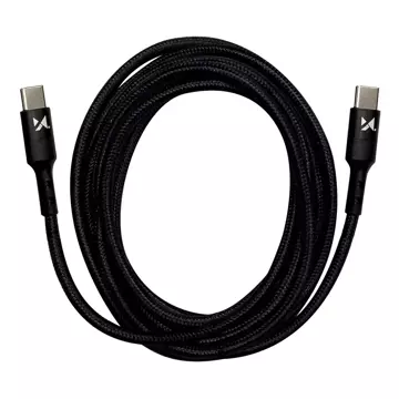 Кабель Wozinsky Кабель USB Type C - USB Type C Power Delivery 18W 1m black (WUC-PD-CC1B)