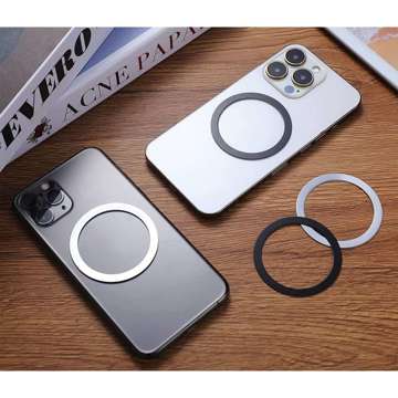 Магматні пластини для MagSafe magnetic Ring Black