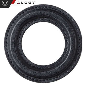 Магнітна пластина для наклейки MagSafe Ring Ring Holder cover Універсальна шкіра Alogy Magnetic black