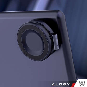 Магнітний автомобільний тримач для телефону Alogy Magnetic Smart Phone з боковим кріпленням Чорний