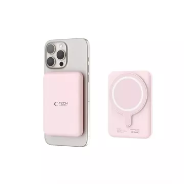 Магнітний павербанк PB10 Lifemag Magsafe Power Bank 5000 mAh Pink